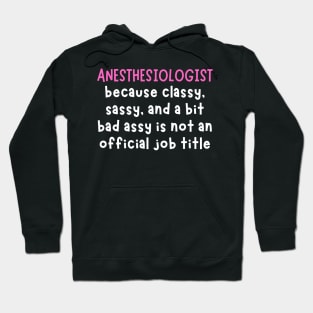 Anesthesiologists Hoodie